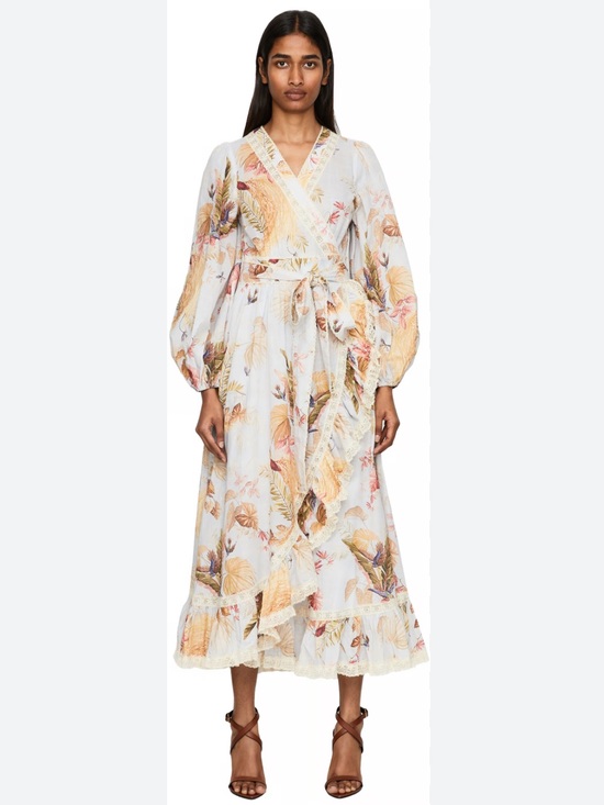 Zimmermann Dresses & Skirts - Zimmermann Ascension Frill  Maxi Dress - size 2